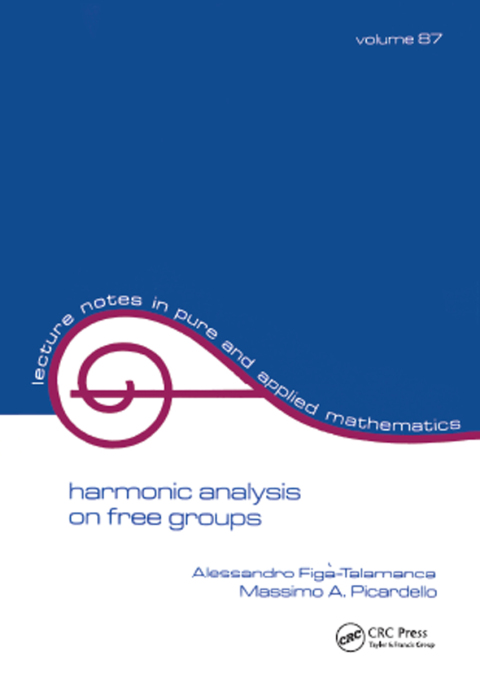 Cover image for book Harmonic Analysis on Free Groups