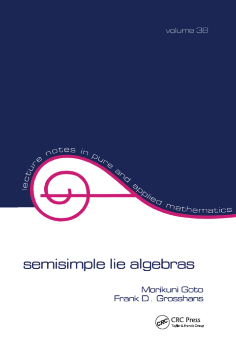 Cover image for book Semisimple Lie Algebras