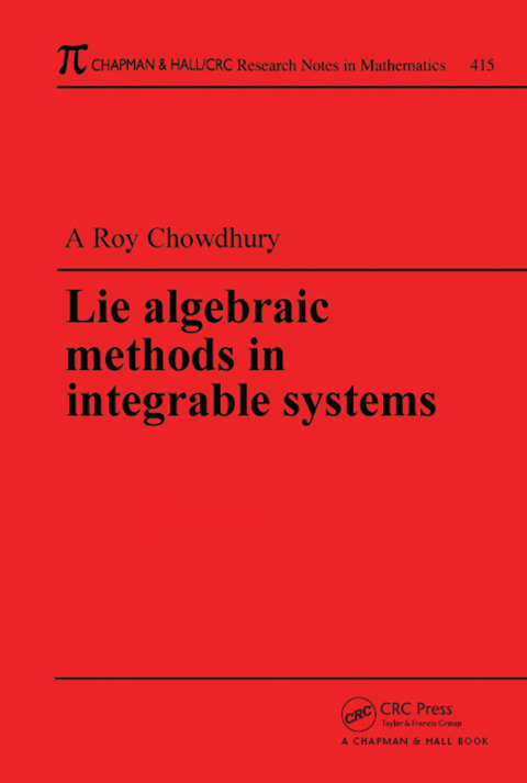 Cover image for book Lie Algebraic Methods in Integrable Systems