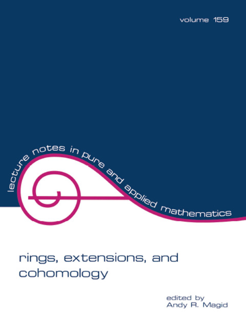 Cover image for book Rings, Extensions, and Cohomology