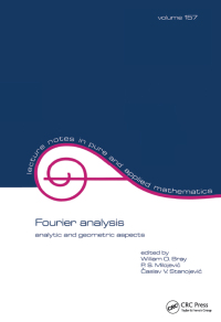 Cover image: Fourier Analysis 1st edition 9780824792084