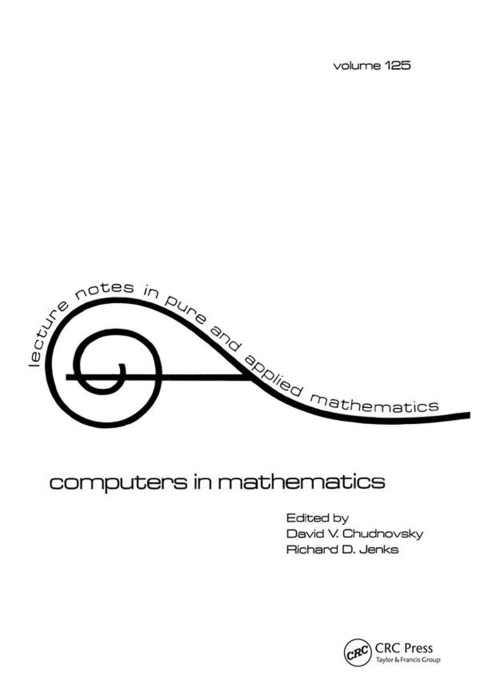 Cover image for book Computers in Mathematics