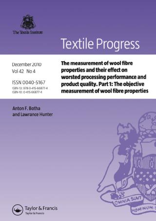 The Measurement of Wool Fibre Properties and their Effect on Worsted Processing Performance and Product Quality