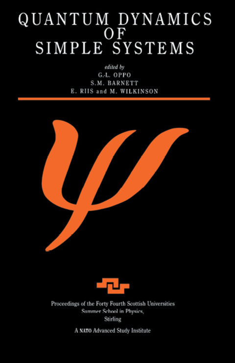Cover image for book Quantum Dynamics of Simple Systems