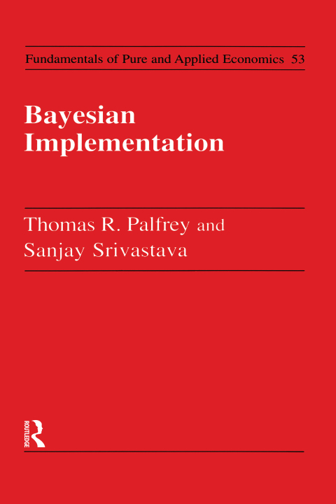 Cover image for book Bayesian Implementation