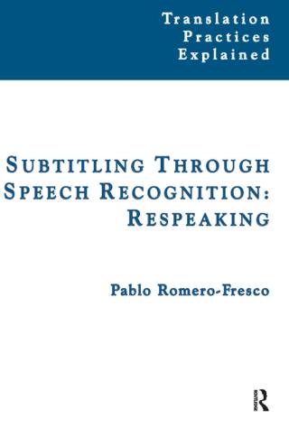 Subtitling Through Speech Recognition