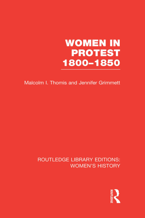 Cover image for book Women in Protest 1800-1850