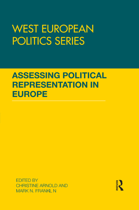 Cover image for book Assessing Political Representation in Europe