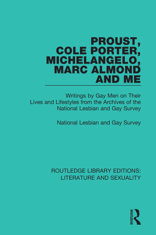Proust, Cole Porter, Michelangelo, Marc Almond and Me