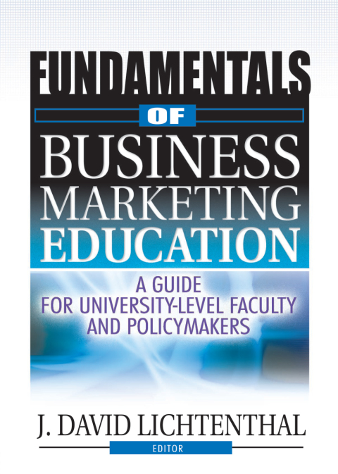 Fundamentals of Business Marketing Education 
