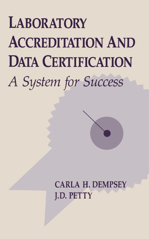 Cover image for book Laboratory Accreditation and Data Certification