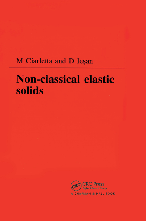 Cover image for book Non-Classical Elastic Solids