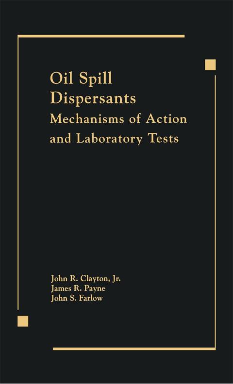Cover image for book Oil Spill Dispersants