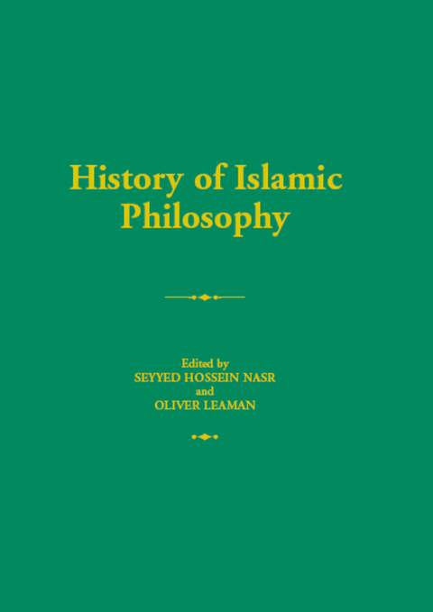 Cover image for book History of Islamic Philosophy
