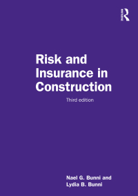 Cover image: Risk and Insurance in Construction 3rd edition 9781032119861