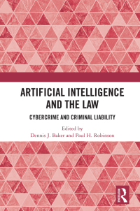 Cover image: Artificial Intelligence and the Law 1st edition 9780367347970