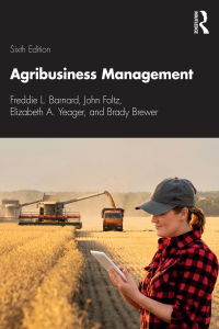Cover image: Agribusiness Management 6th edition 9780367341947