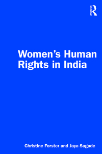 Cover image: Women’s Human Rights in India 1st edition 9781138067998