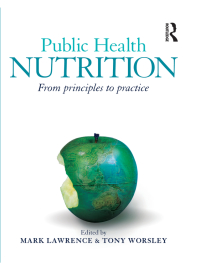 Cover image: Public Health Nutrition 1st edition 9780367719128