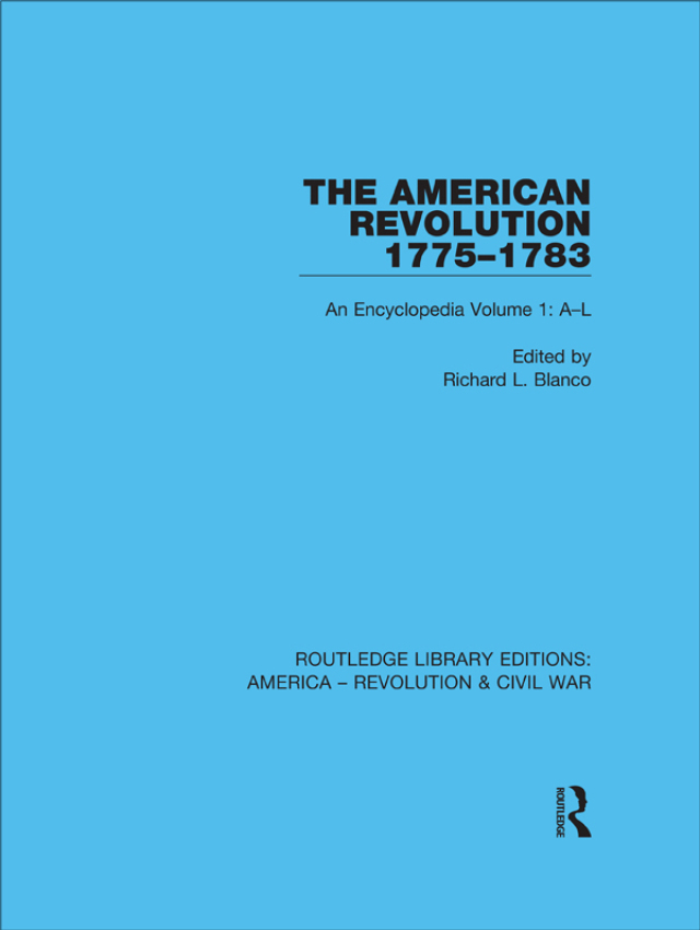 The American Revolution 1775–1783