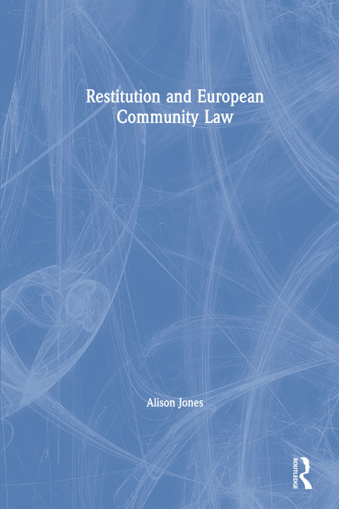 Restitution and European Community Law 