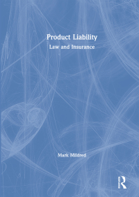 Cover image: Product Liability 1st edition 9781859785386