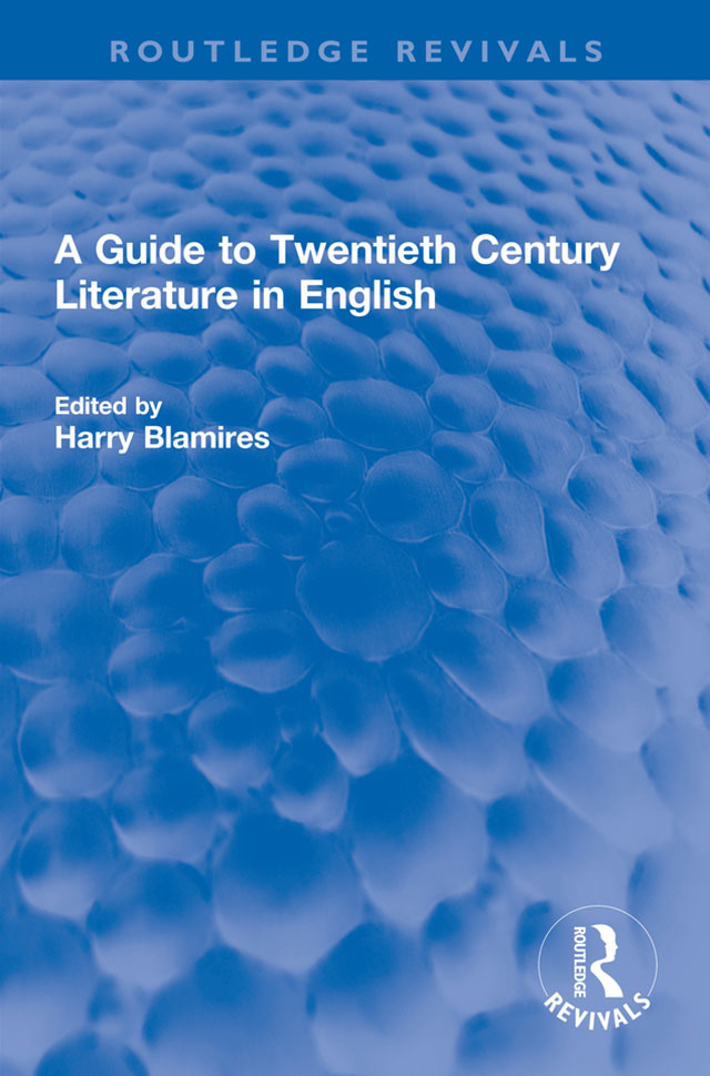 A Guide to Twentieth Century Literature in English