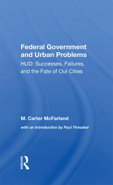 Cover image for book The Federal Government And Urban Problems