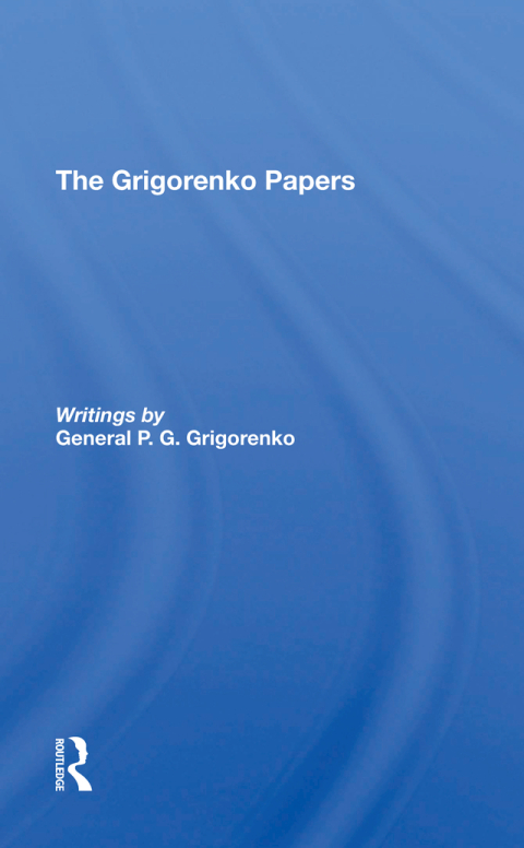 Cover image for book The Grigorenko Papers