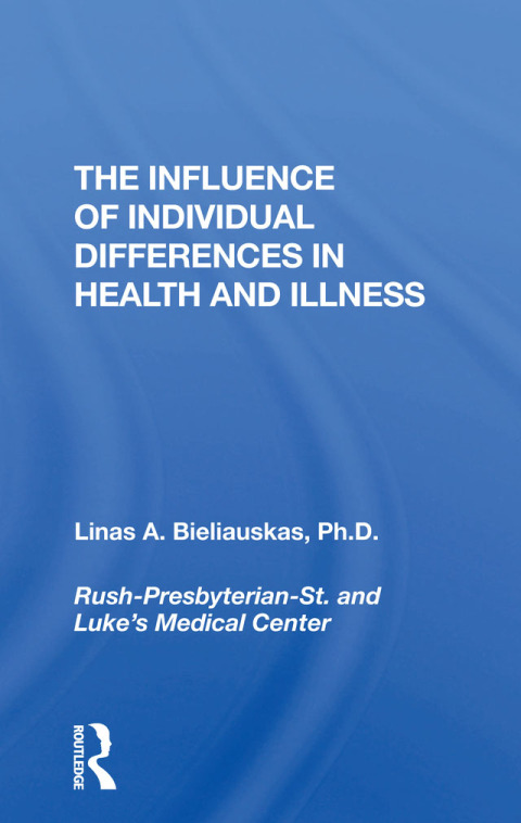 Cover image for book The Influence Of Individual Differences In Health And Illness