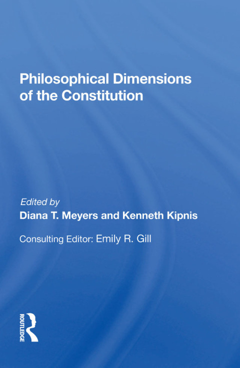 Cover image for book Philosophical Dimensions Of The Constitution