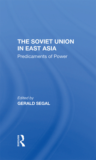 The Soviet Union In East Asia