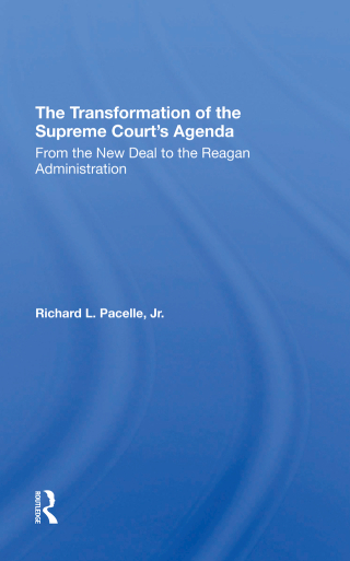 The Transformation Of The Supreme Court's Agenda