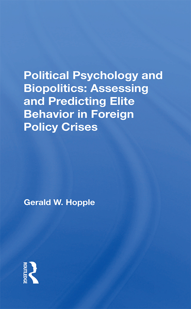 Political Psychology And Biopolitics