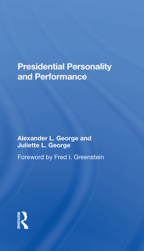 Cover image for book Presidential Personality And Performance