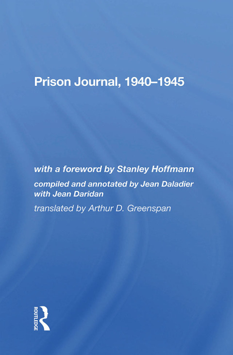 Cover image for book Prison Journal, 1940-1945