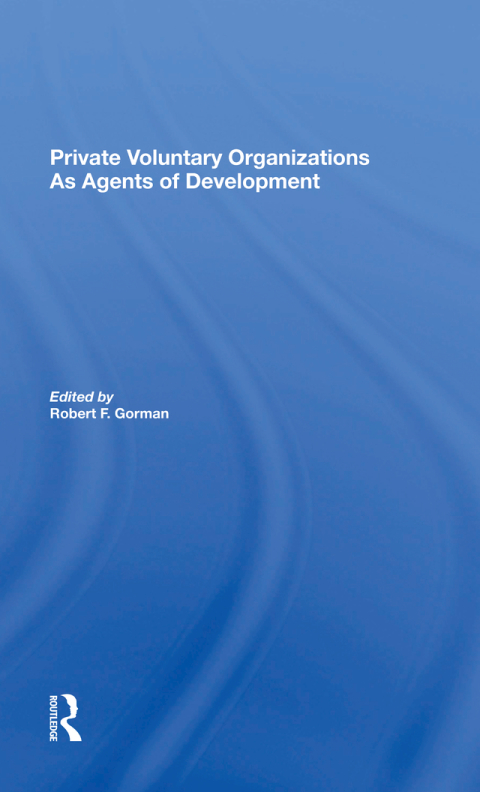 Cover image for book Private Voluntary Organizations As Agents Of Development