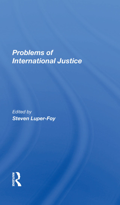 Cover image for book Problems Of International Justice