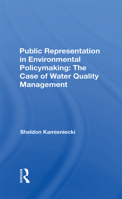 Cover image for book Public Representation In Environmental Policymaking