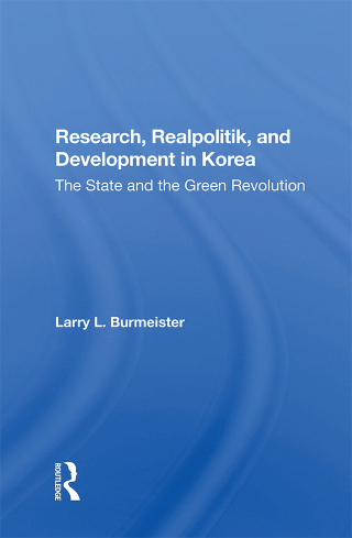 Research, Realpolitik, And Development In Korea