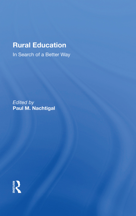 Cover image for book Rural Education