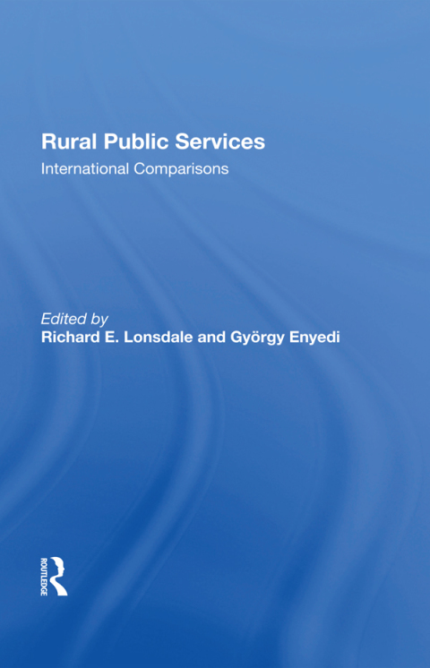 Cover image for book Rural Public Services