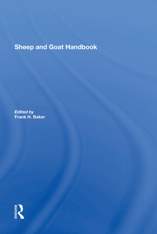 Sheep And Goat Handbook, Vol. 3