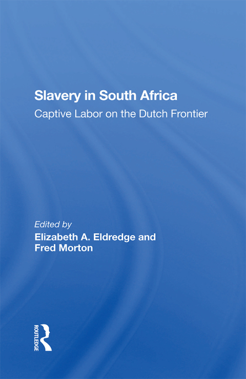 Cover image for book Slavery In South Africa