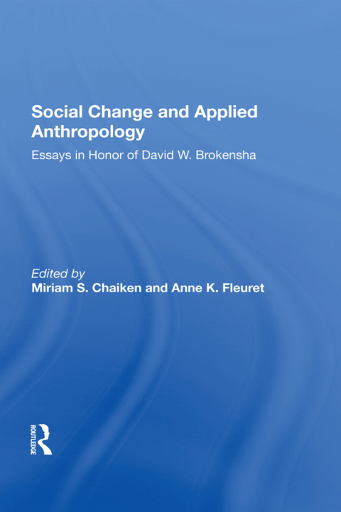 Cover image for book Social Change And Applied Anthropology