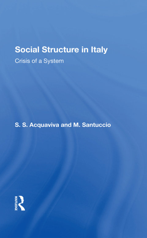 Cover image for book Social Structure In Italy