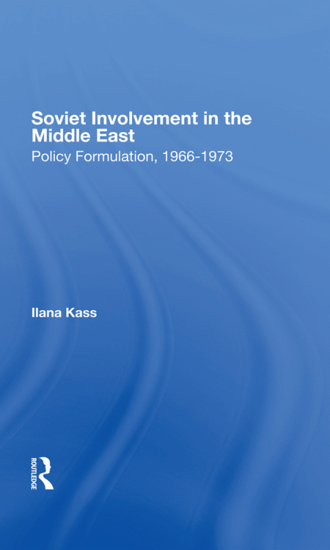Cover image for book Soviet Involvement In The Middle East