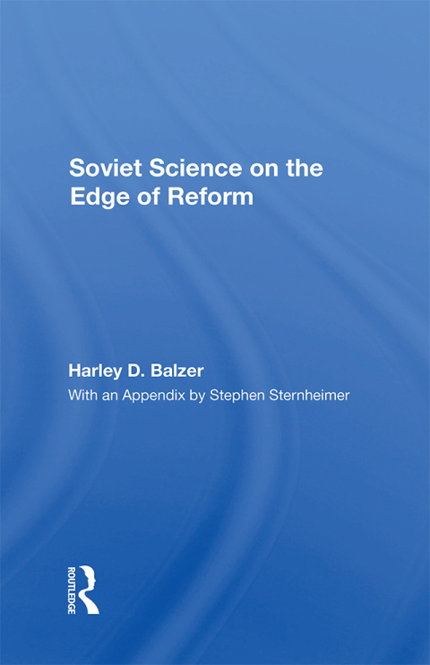 Cover image for book Soviet Science On The Edge Of Reform