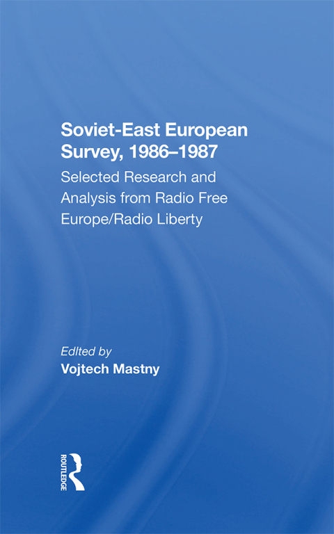 Cover image for book Sovieteast European Survey, 19861987