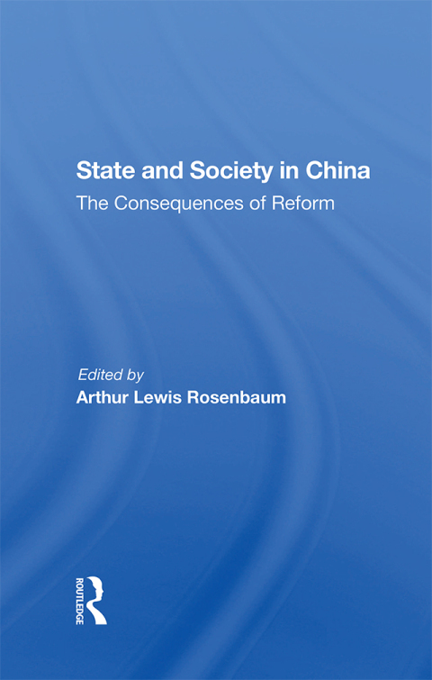 Cover image for book State And Society In China
